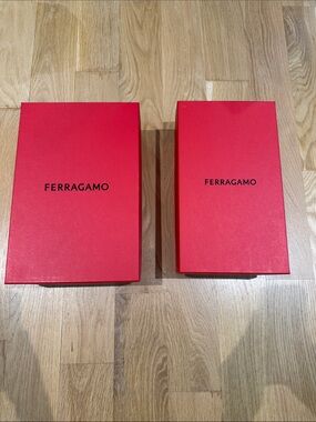 Ferragamo Red Shoe boxes!